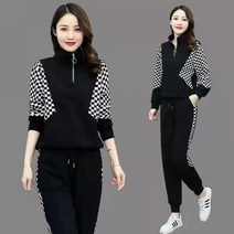 짐웨어 트레이닝셋업 트레이닝복 빅사이즈 땀복 여성 레저 캐주얼 츄리닝
