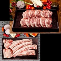 국내산 문경약돌돼지 오겹살500g 목살500g 구이용, 한박스, 1개