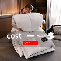 포근한 구스이불 사계절 누빔 헝가리 겨울이불 배게 화이트 구스 다운 거위털 특급호텔 패딩, 진품 화이트