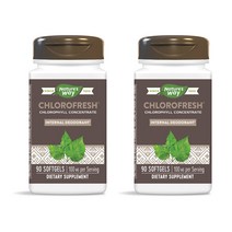 네이쳐스웨이 클로로후레쉬 클로로필 컨센트레이트 소프트젤 캡슐, 90개입, 2개, 90정