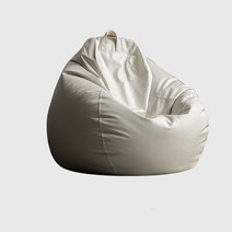 빈백 누울 수 있는 소파 세탁 가능 80x90cm, 2.white