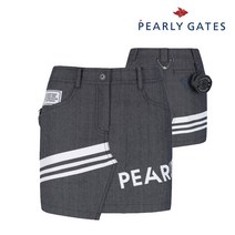 파리게이츠 골프 pearlygatesgolf여성 키링 언발 데님라이크 큐롯스커트P521A1PC363_DL, 000, DL
