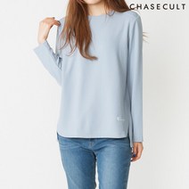 체이스컬트 여성 루즈핏 밑단 변형 티셔츠-KARG5142B0D