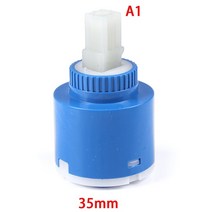 세면대 주방수전 욕실수전 세라믹 디스크 카트리지 믹서 수도꼭지 35/40 Mm 온도 조절 밸브 PP 플라스틱 믹서용, (173)A1개