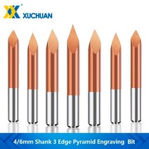 접도 우드카빙키트 톱날 강 xcan 6mm 생크 pcb 조각 비트 20 90도 엔드 밀 cnc 조각 기계 플랫 바닥 cnc 라우터 조각 밀링 커터, 6x0.3x30