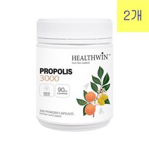 [헬스윈] 프로폴리스 3000mg 액상캡슐, 300정, 2개