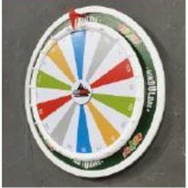 쓰고 지우는 자석 룰렛판 1~6인 복불복 이벤트룰렛