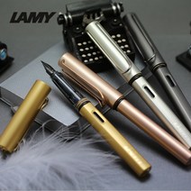 라미 [무료각인+선물포장]룩스 만년필, 각인있음(배송메세지에 기입), 로즈골드, F