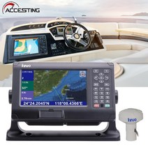어군탐지기 8 인치 해양 GPS 네비게이션 TFT LCD 화면 네비게이터 XF808 보트 차트