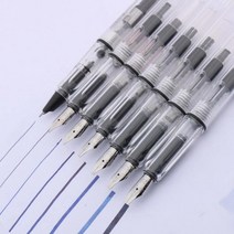 컨버터포함 플랫닙 고품질 캘리그라피 UK01151 만년필 아트펜, 2.9mm UK01156