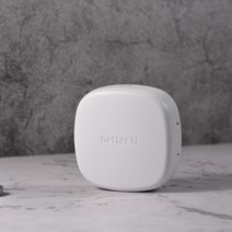 베럴유 자외선 UV 휴대용 면도기살균기 면도기거치대 겸용, 밀키화이트, 1개