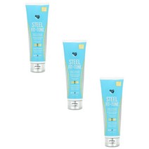 SteelFit USA (스틸핏 USA) SteelFit Fit + Tone 바디 퍼밍 및 컨투어링 로션 밀크 앤 허니 237ml(8fl oz), 3개