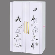 700 나비 욕실장 (흑백), 단품없음