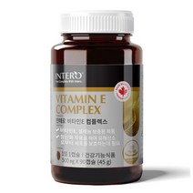 인테로 비타민E 셀레늄 항산화 토코페롤, 90정, 1개