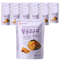 참살이푸드원 참군고구마 말랭이, 60g, 30개