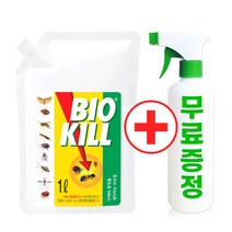 동성제약 비오킬 저독성 친환경 살충제 진드기 좀벌레 바퀴벌레 퇴치, 1L, 1개