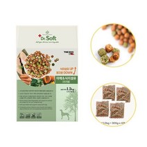 전견용 애완용사료 애견사료 부드러운 소프트타입 전견용 1.2kg 개별 속포장 (올핀)_879EA, 본상품선택