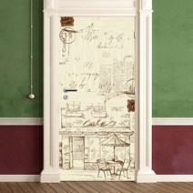 현관문 포인트벽지 출입 창 작업 있는 인테리어 유리 욕실 아파트 시트지_카페가 시공 스티커 리폼 꾸미기 거리 GE 1 [A85FEB5]