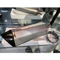 머플러 호환 오토바이 배기 이스케이프 모토 모터크로스 머플러 슬립 온 CBR650 GSXR1300 Z900 MT10 KTM R, 01 As the picture