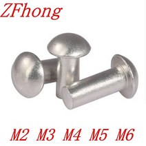 팝너트건 전동너트 리벳건 팝너트 어댑터 2050100pcs m2 m2.5 m3 m4 m5 m6 gb867, m3(100개), 길이 16mm