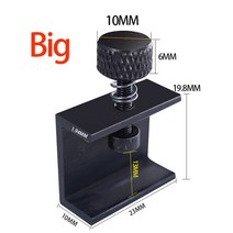 3D프린터부품 4/8pcs 알루미늄 합금 조절 침대 클립 히트 클램프 3D 프린터 Ender 3 빌드 플랫폼 유리 리테, 02 Big Clip_01 4PCS