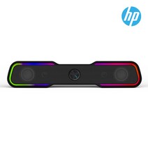 HP LED 2채널 USB 스테레오 사운드바 DHE-6002
