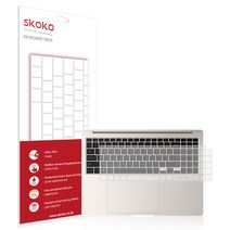 스코코 갤럭시북3 프로 16인치 NT960XFG XFT 슬림 TPU 키스킨 키보드 덮개 커버 + 트랙패드 필름, 단품, 단품