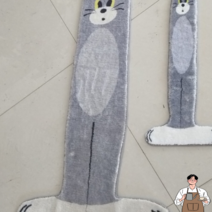 톰과제리 계단러그 특이한 인테리어카펫 TOM 고양이러그 포인트카펫