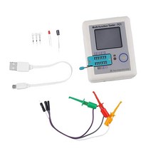 ICQUANZX LCR TC1 ESR 테스터 트랜지스터 인덕턴스 커패시턴스 저항 미터