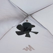 타프팬 미니 선풍기 천장 캠핑용 휴대용 실링팬 천장형 무선 야외 피크닉 USB 무소음, 흰색 타프팬