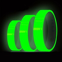 [IL∃7] 야광테이프 형광 안전반사 경계 비상 차량 야간작업 레저용 작업용 유도선_E∃8260eA, ∠Op_10mmx3m