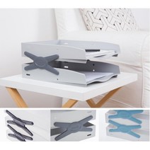 회사 학원 a4서류 종이보관 2단 트레이 이면지함 문서정리 사무실 학교 병원, IVORY