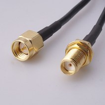 RG316 RG174 케이블 SMA 암-SMA 암 RPSMA-SMA 너트 벌크 헤드 연장 동축 점퍼 피그 테일, RG174 SMA M SMA F_80CM