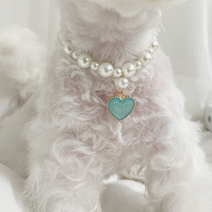데뎅 반려동물 진주 목걸이, 에메랄드