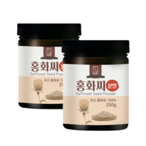 홍화씨 가루 분말 국산 홍화씨효능 250g 2개