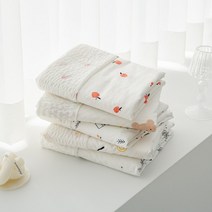 [포몽드] 도트앤아이 리버시블 낮잠이불 리플 아기 이불 여름 블랭킷, 제품:리버시블 교체형 리플이불 / 선택:04스마일에그