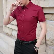 just so so 남자 봄가을 셔츠 정장 셔츠