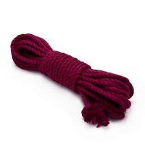 세기텍스타일 6.0mm 9m 황마로프 칼라 주트로프 (30color) 로프, 06.PLUM WINE