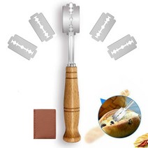 HNW 득점 반죽 커터 수제 피자 가죽 커버, 1개, 1 Set
