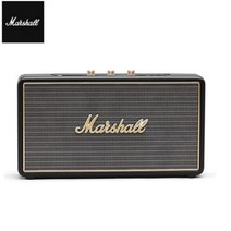 Marshall-Stockwell 무선 블루투스 스피커 IPX7 방수 홈 아웃도어 스테레오 서브 우퍼 복고풍, Black box