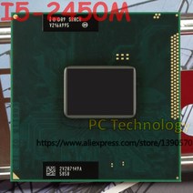 인텔 코어 CPU I5-2450M SR0CH 프로세서 I5 2450M 2.5GHz 3M 35W HM65 HM67 지원, 한개옵션0