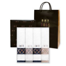 닥스타올 시즈널체크세면 4매세트, 선물포장