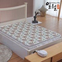 일월 품안애 왕꽃 온수매트 싱글+퀸 세트, 없음