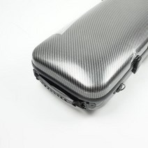 바이올린케이스 악기 바이올린 가방 하드케이스 최신 케이스 탄소 섬유 음악 시트 방수 하드, Black stripe