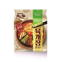 풀무원 육개장 칼국수 16개입 육칼/생면식감, 단품