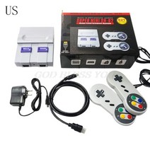 옛날 복고풍 문방구스타일 추억의 휴대용 미니오락기슈퍼 미니 snes nes 콘솔레트로, 검은 색