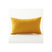 순색 레드 옐로우 견고한 베개 커버 홈 데코 블루 플레인 케이스 사무실 소파 쿠션, 60x60CM, W