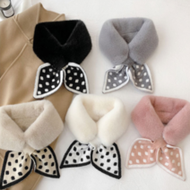 페이크퍼넥워머 쁘띠넥워머 에코퍼목도리 부드러운 머플러