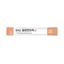 바우와우 무마진 짜먹는 강아지 보양 츄르 1p(14g) 삼계탕죽/소고기야채죽/황태연어죽, 황태연어죽