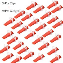 제설기 제설장비 스키장50Pcs 1/1.5/2/2.5/3MM 타일 레벨링 시스템 클립 웨지 레벨러 스페이서 건설 도구